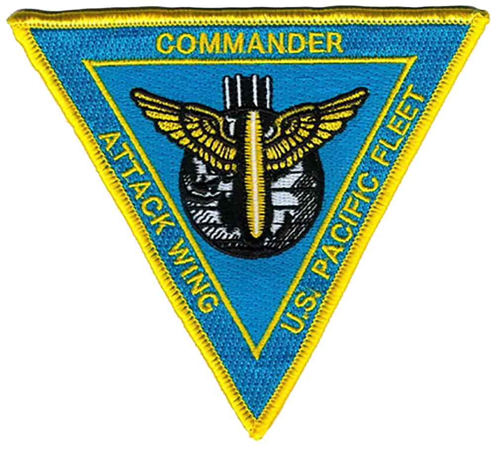Us Navy Commander-Pacific Fleet Attack Wing Patch 1
