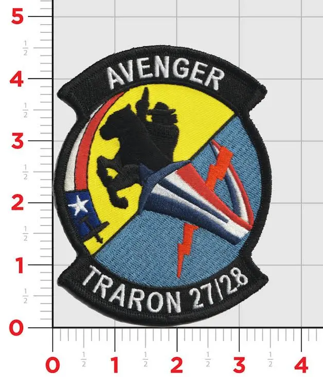 Officially Licensed Us Navy Avengers Flight Training Program Patch 1