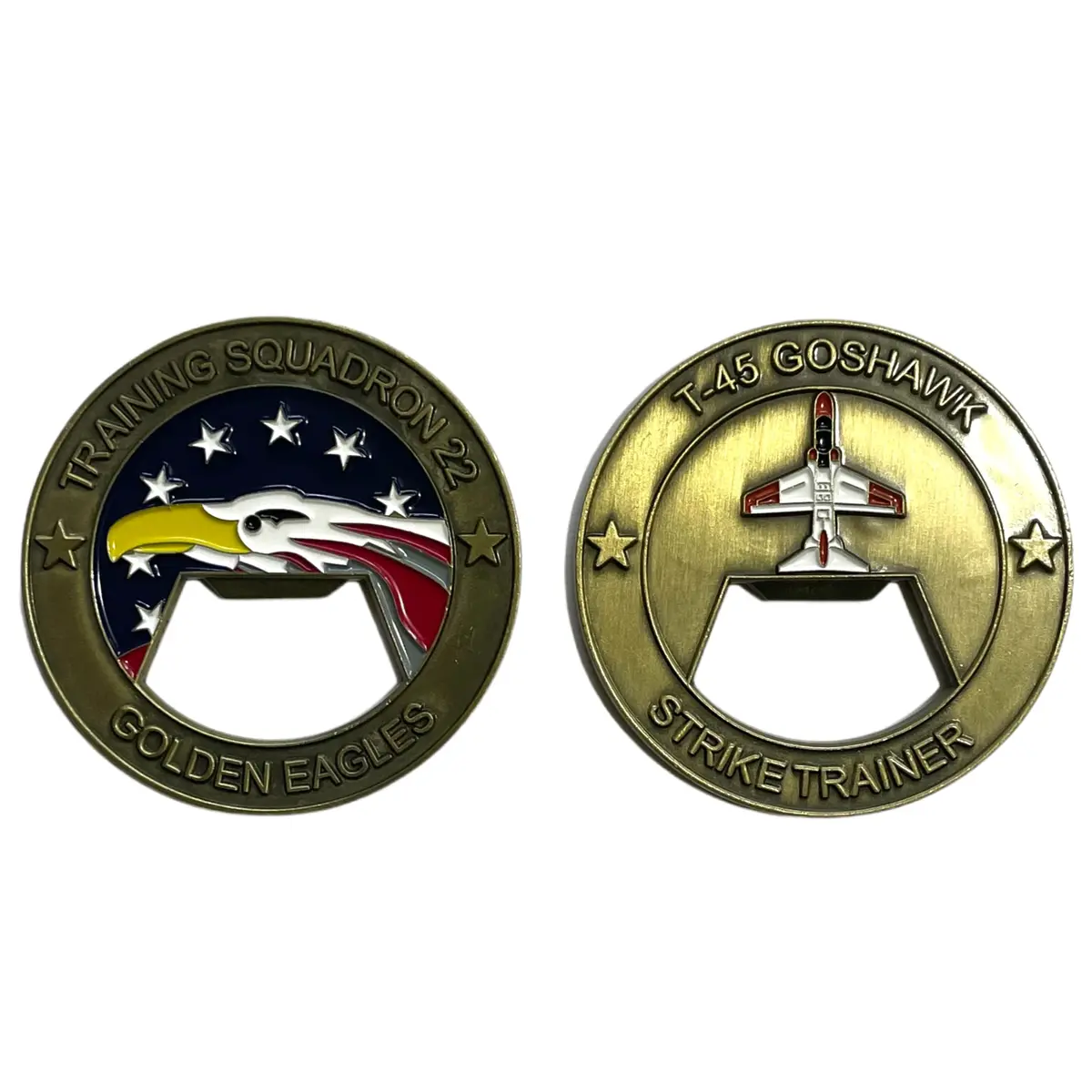 Officially Licensed Us Navy Vt-22 Golden Eagles Coin 1