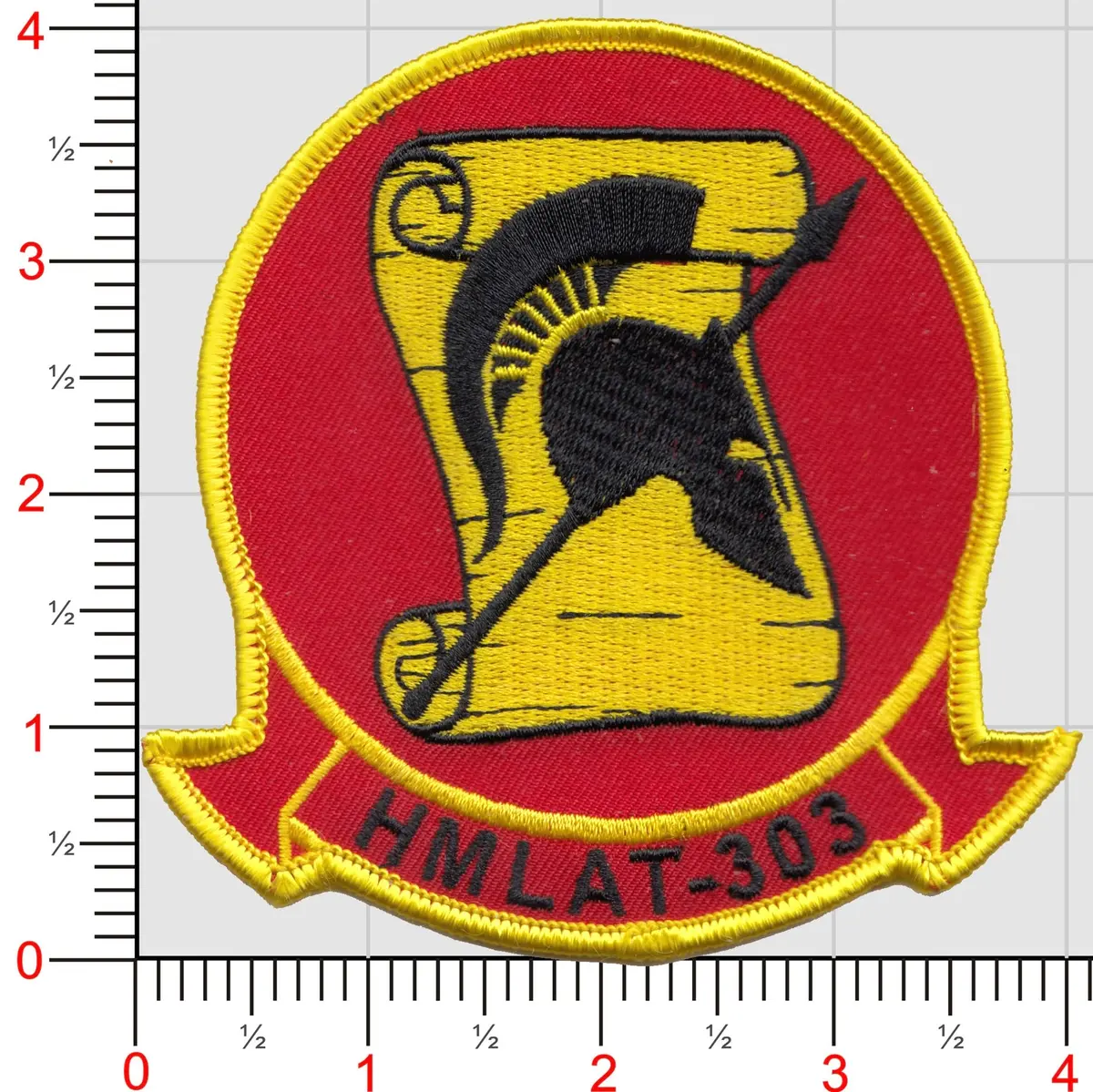 Officially Licensed Usmc Hmlat-303 Atlas Patch 1