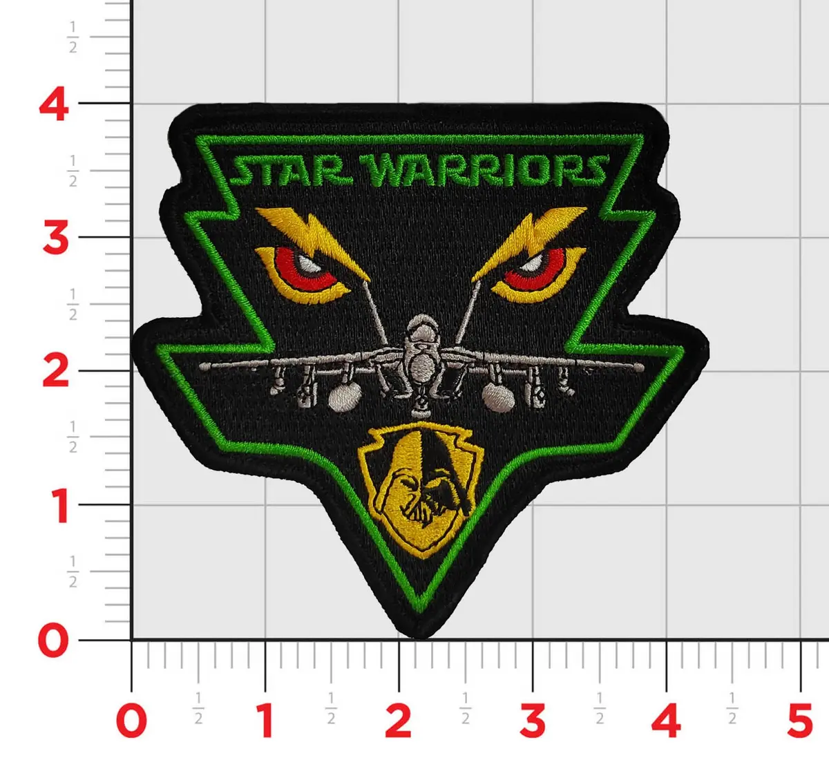 Official Vaq-209 Star Warriors Ea-18 Jacket Patch 1