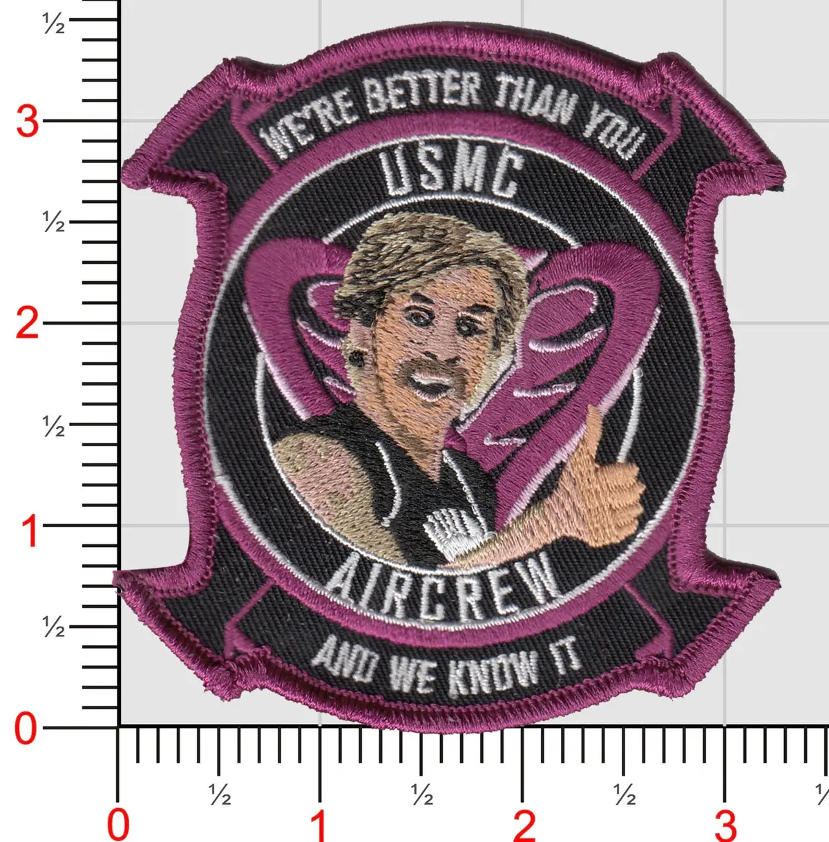Usmc Aircrew Dodgeball Patch 1