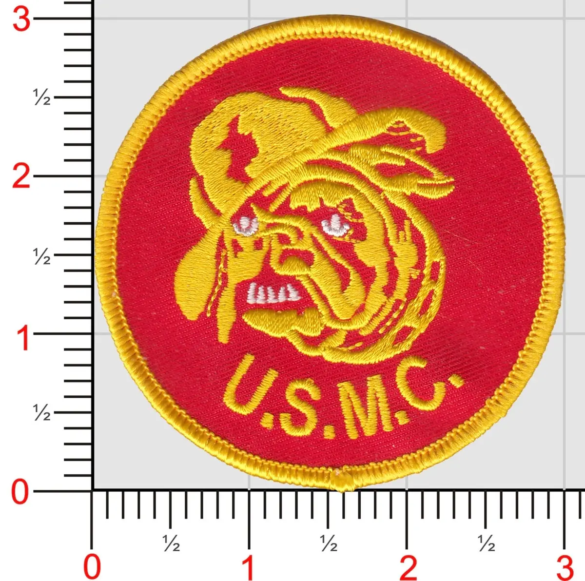 Officially Licensed Usmc Wwi Historic Bulldog Patch 1