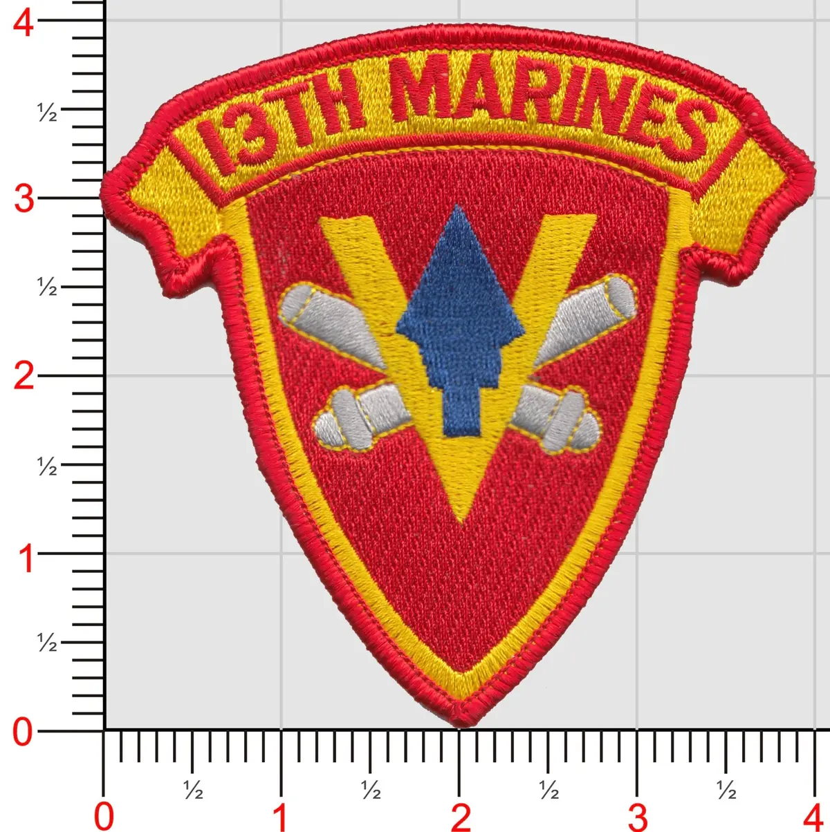 Officially Licensed Usmc 13Th Marine Regiment Patch 1