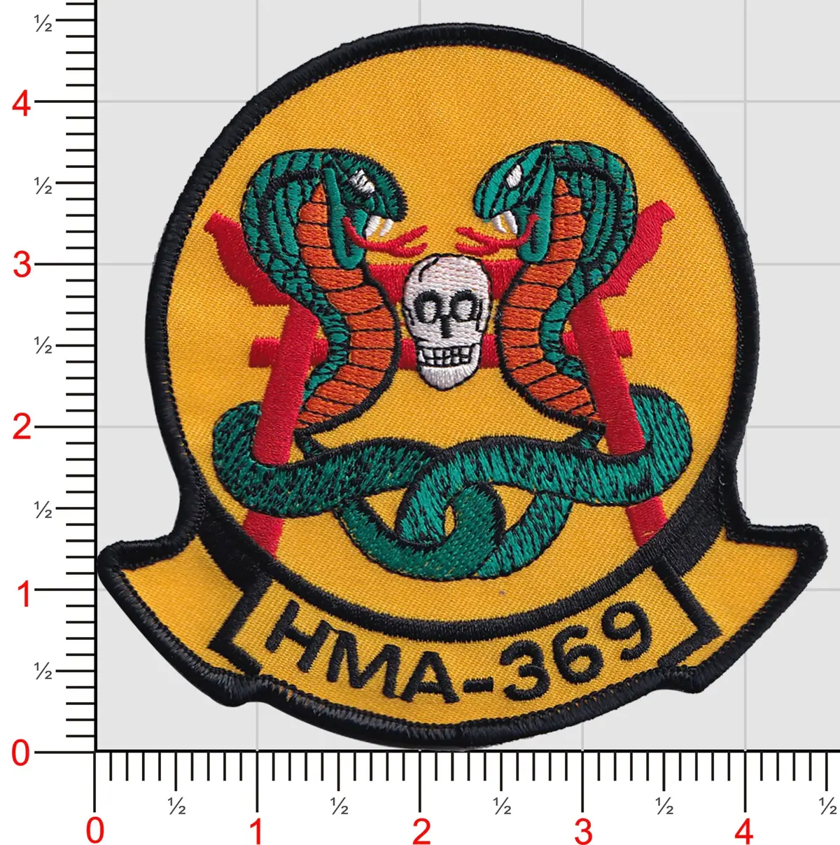 Officially Licensed Hma-369 Gunfighters Patch 1
