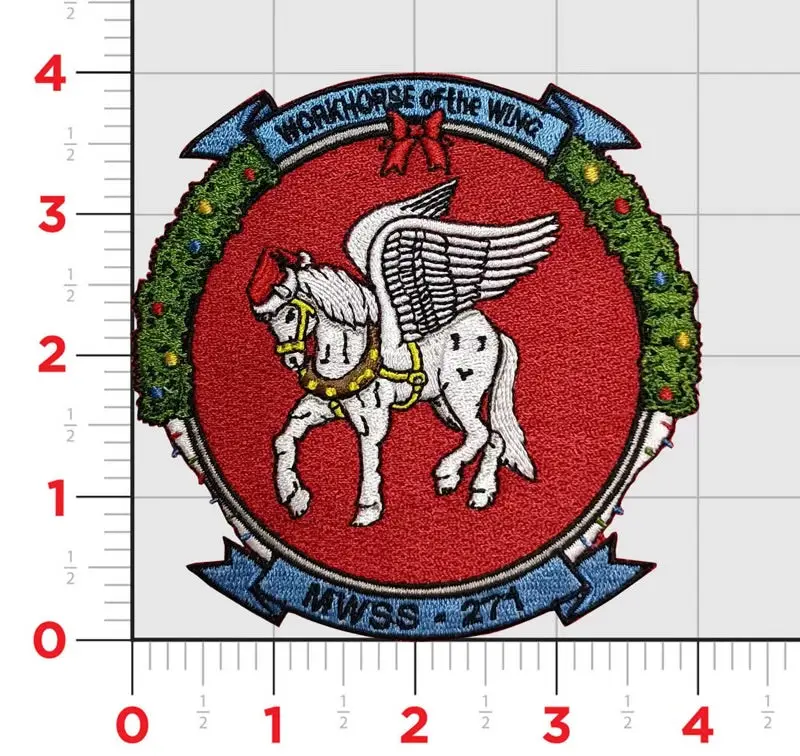 Official Mwss-271 Workhorse Christmas Patch 1