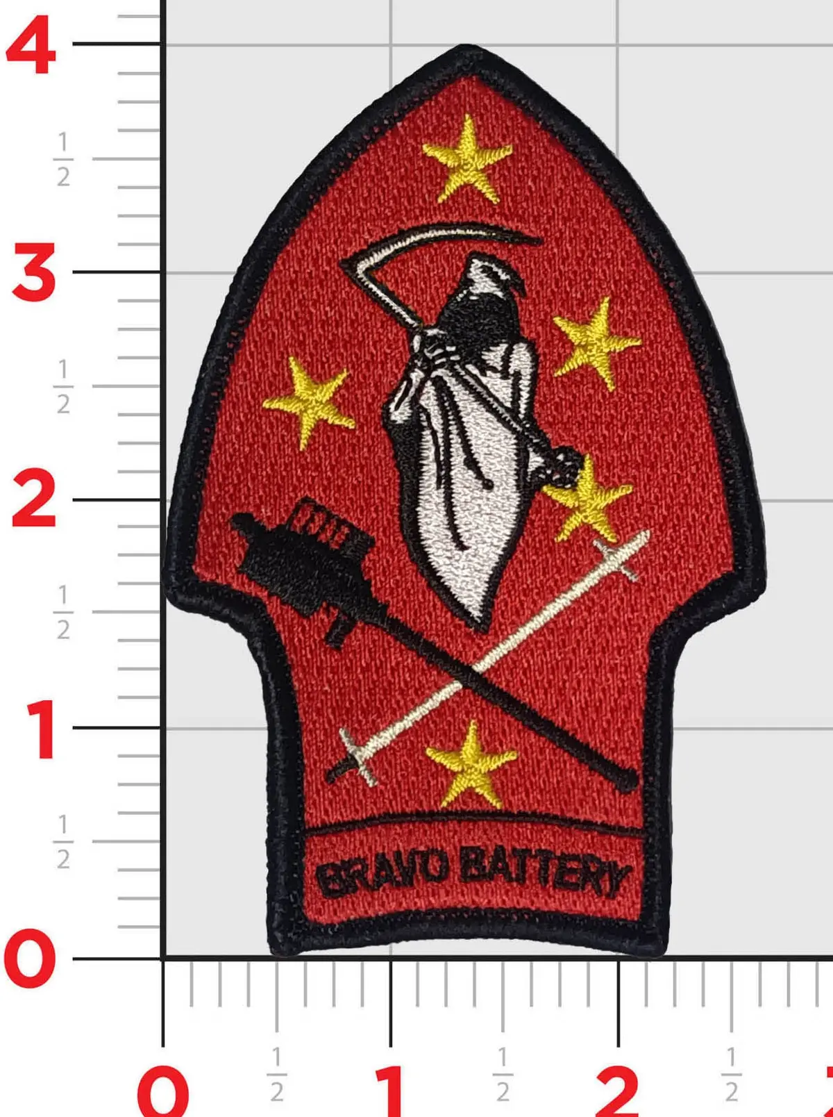 Official Bravo Battery 2Nd Laad Bn Patch 1