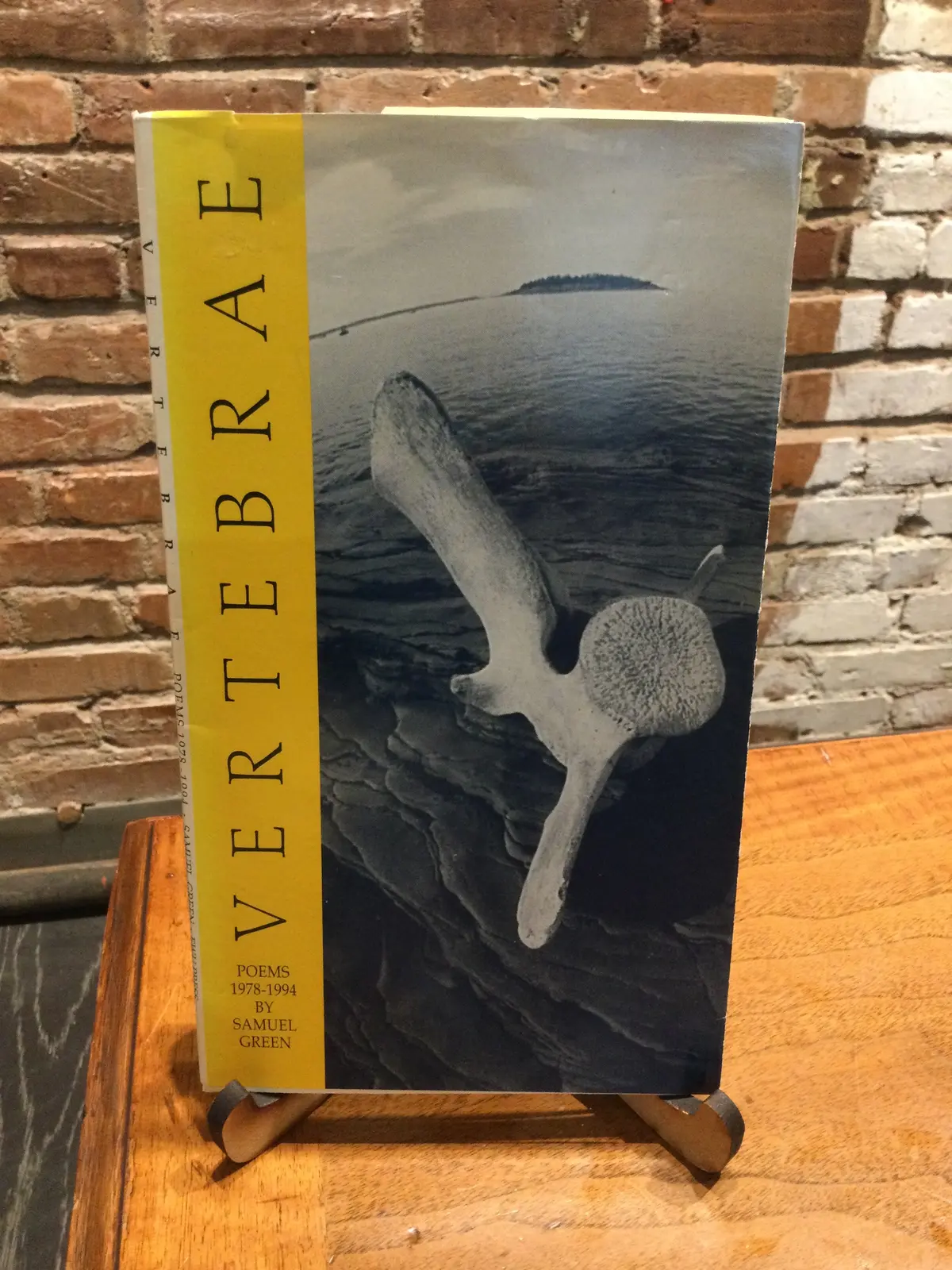 [Rare] Green, Samuel: Vertebrae: Poems 1978-1994 [Used Paperback] 1