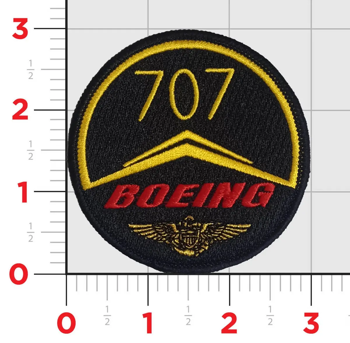 Official Boeing 707 Shoulder Patch 1