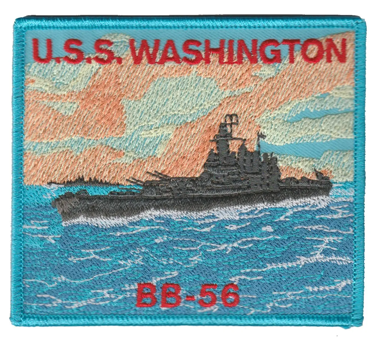 Uss Washington Bb-56 Patch 1