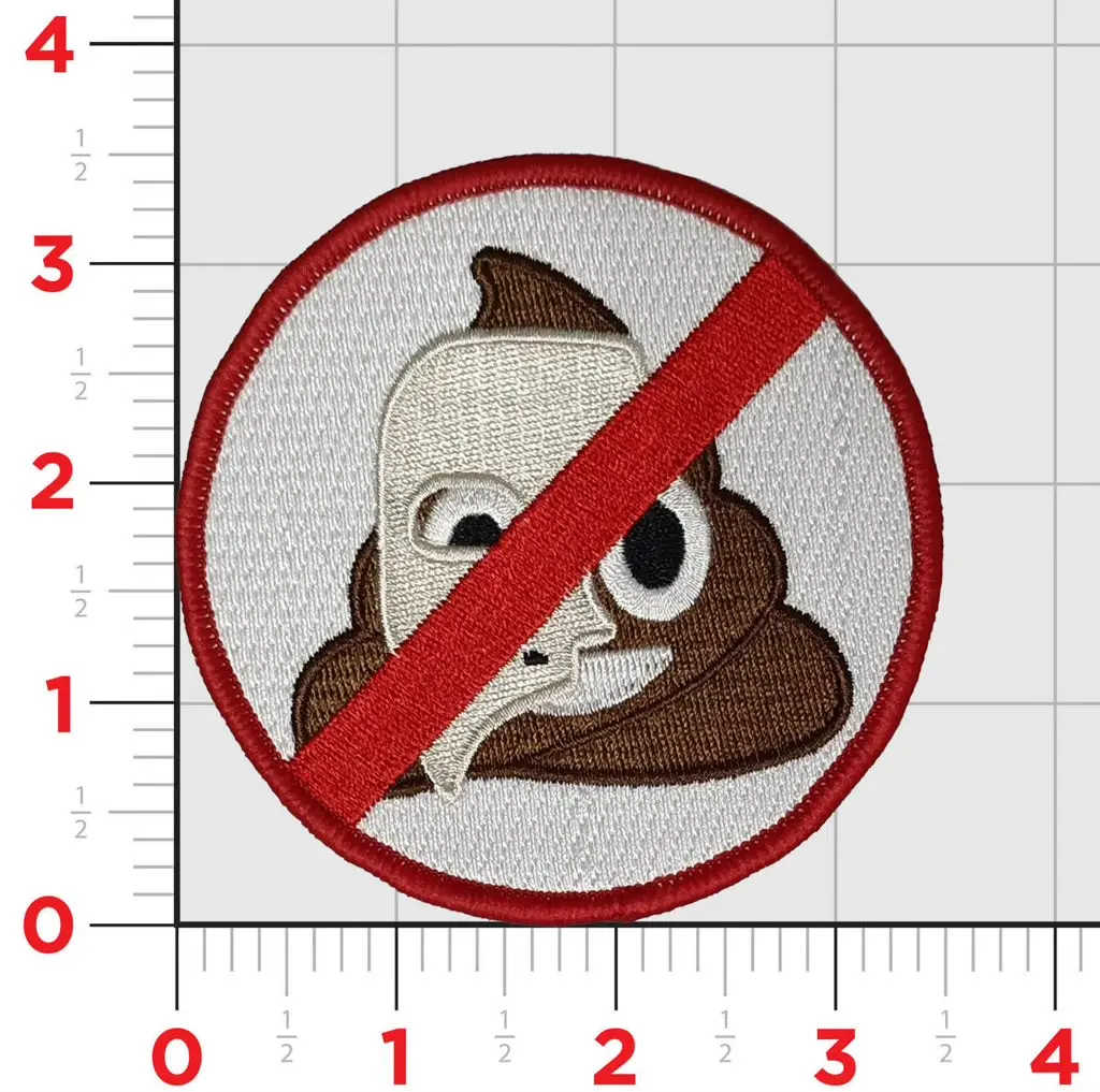 No Phantom Shitter Shoulder Patch 1