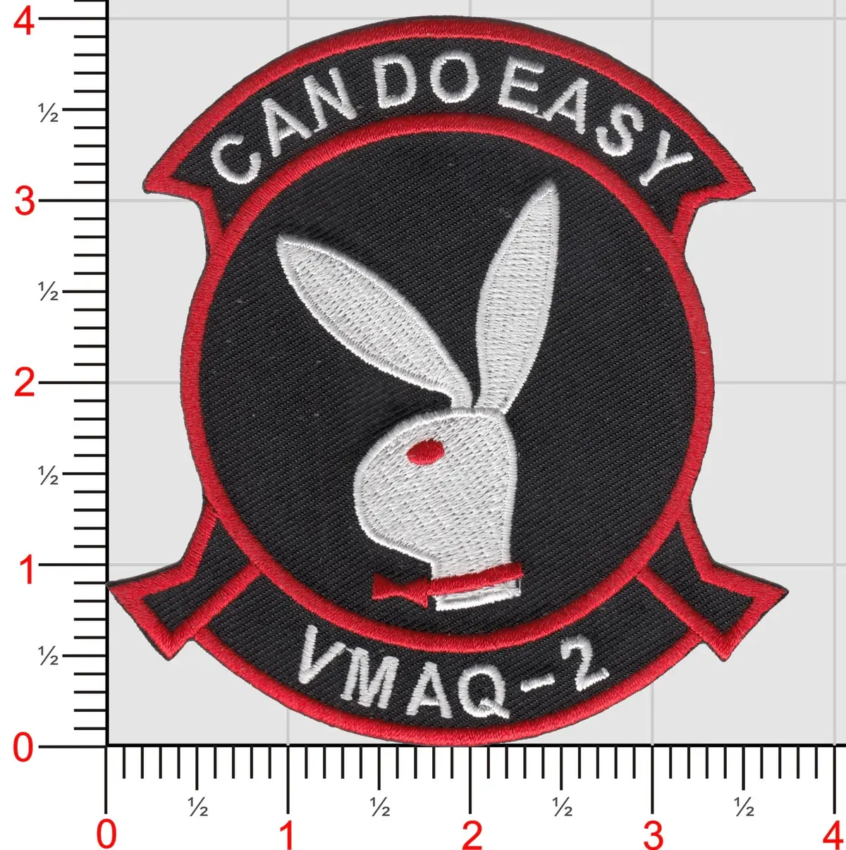 Officially Licensed Usmc Vmaq-2 Playboys Patch 1