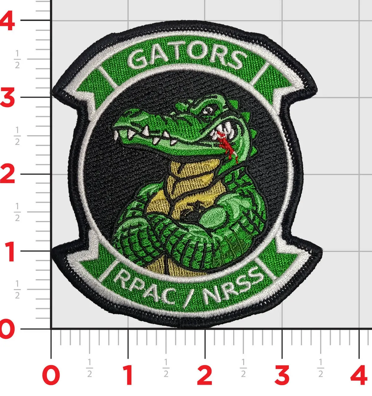 Official Mcas New River Rpac/Nrss Gators Patch 1