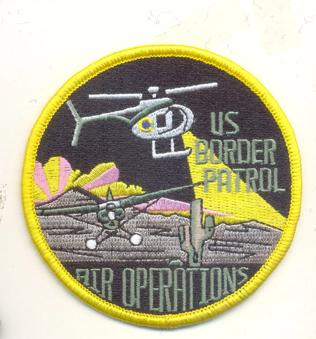 Us Border Patrol Air Operations (Politically Correct) Patch 1
