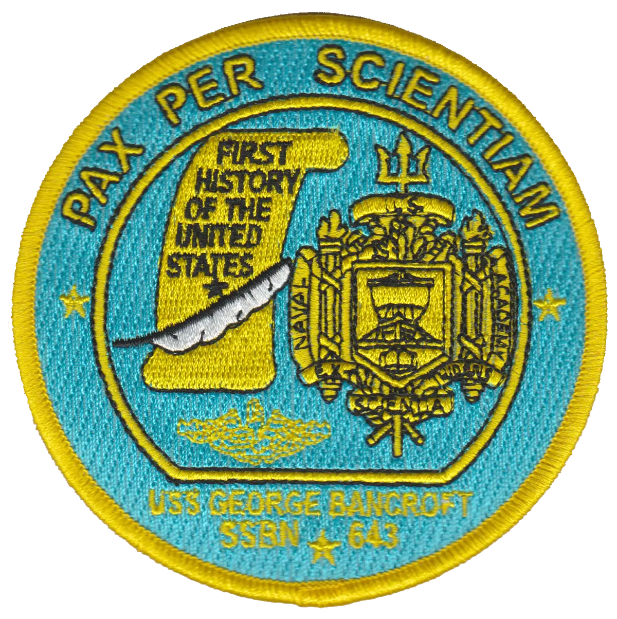 Uss George Bancroft Ssbn-643 Patch 1