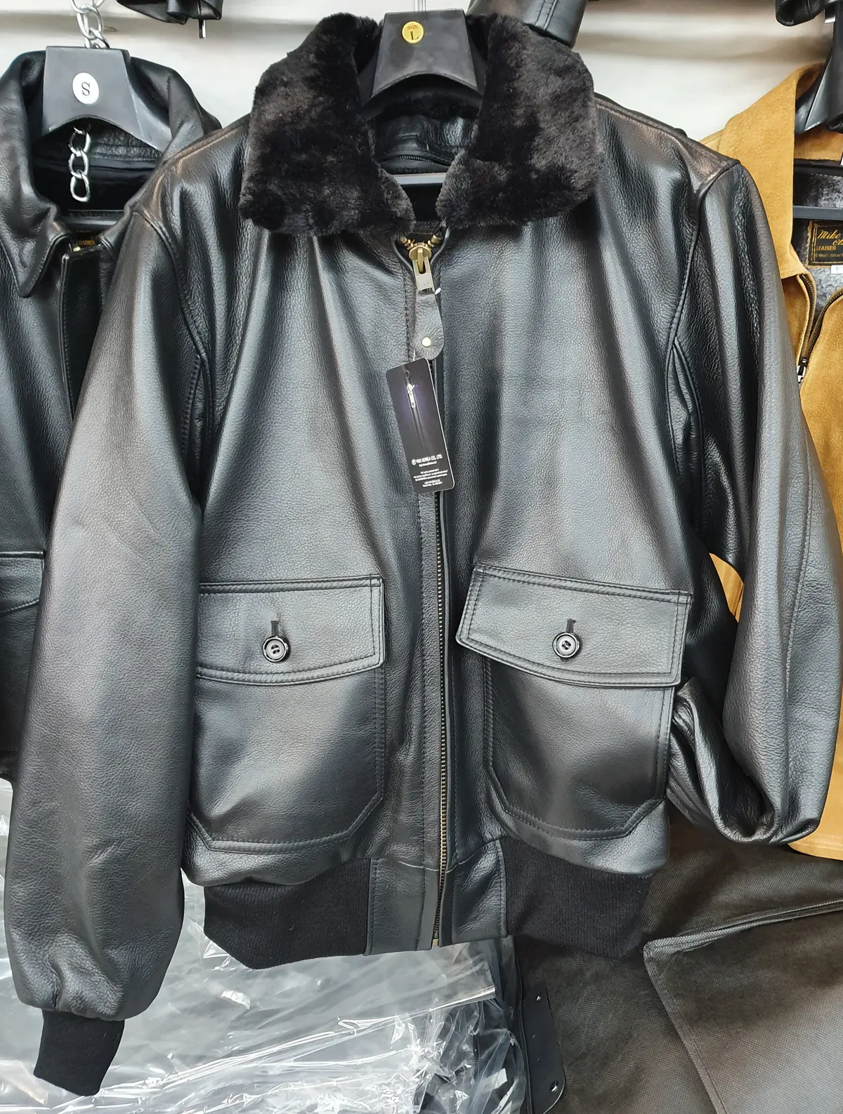 Korean Made Black G-1 Flight Jacket 1