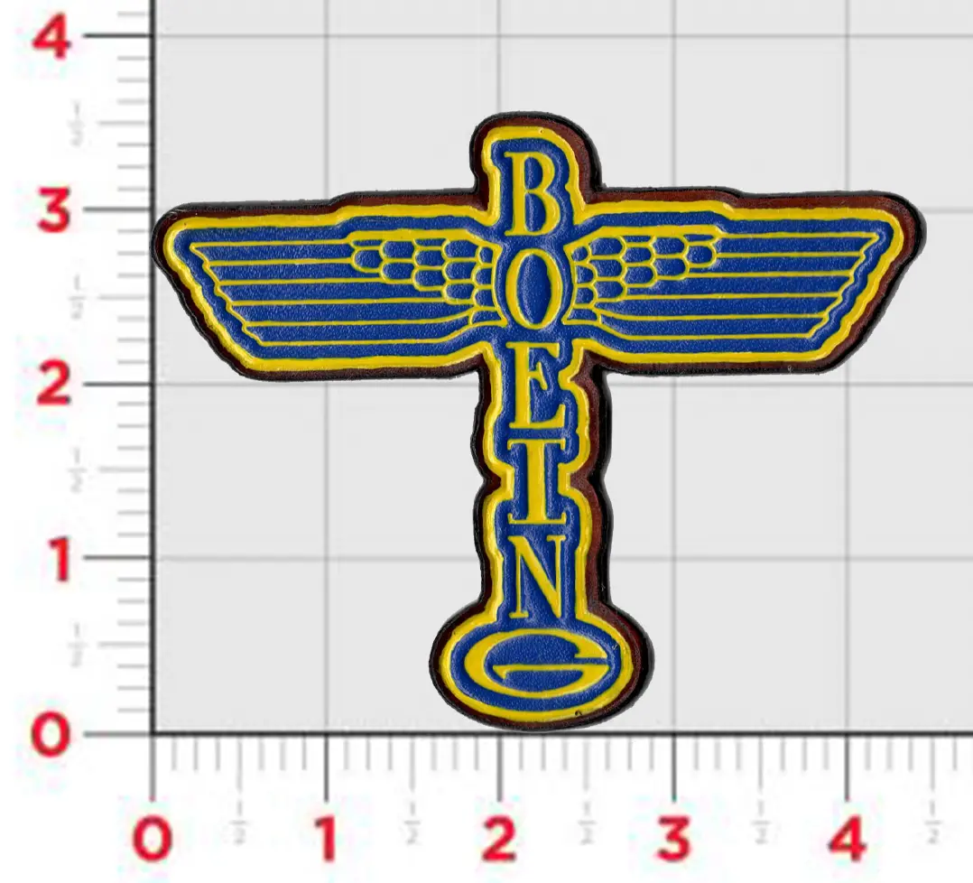 Boeing Leather Patch 5