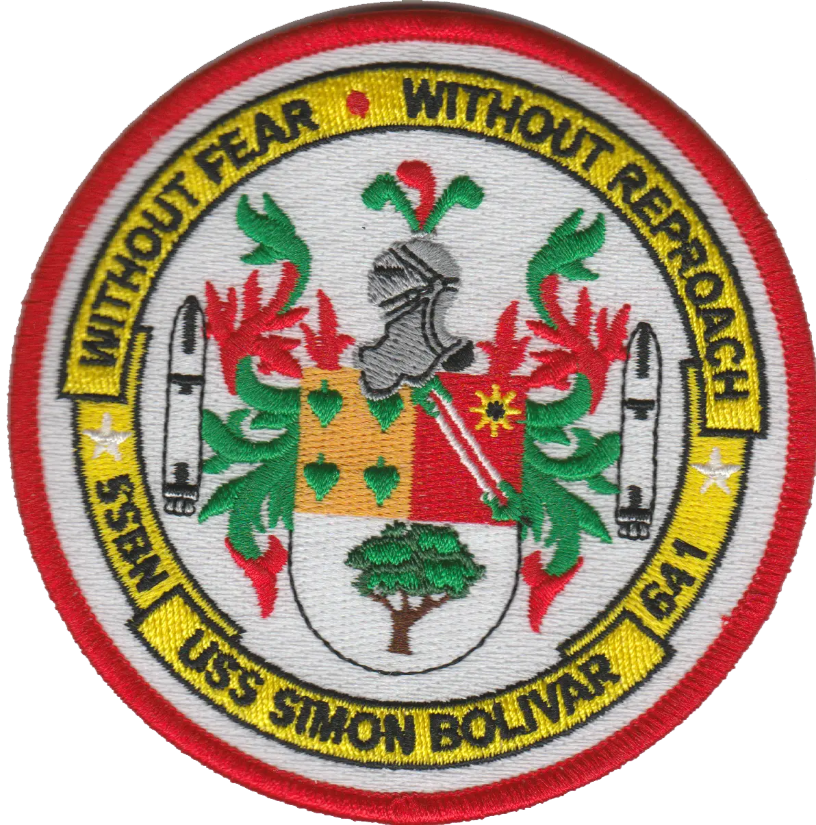 Uss Simon Bolivar Ssbn-641 Patch 1