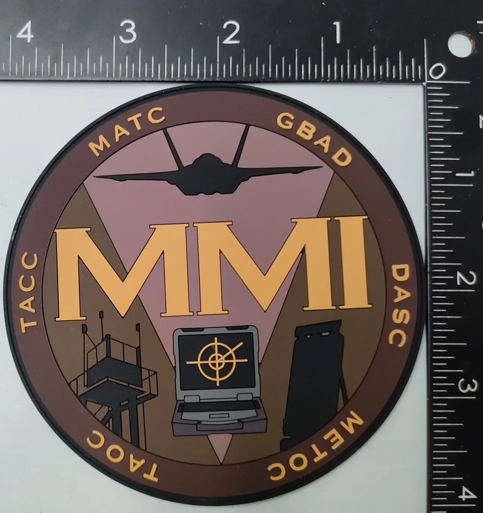 Official Maccs-4 Marine Aviation Command And Control Systems Mmi Pvc Patch 1
