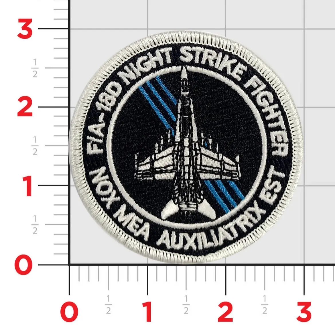 Official Vmfa(Aw)-224 Bengals Finland F/A-18D Shoulder Patch 1