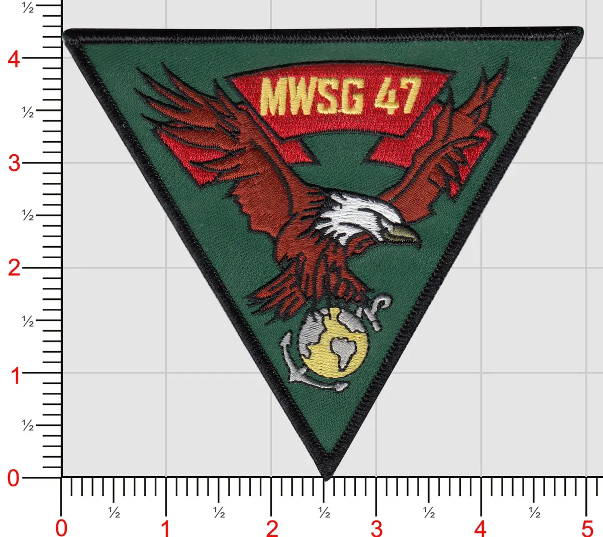 Officially Licensed Usmc Mwsg-47 Patch 1