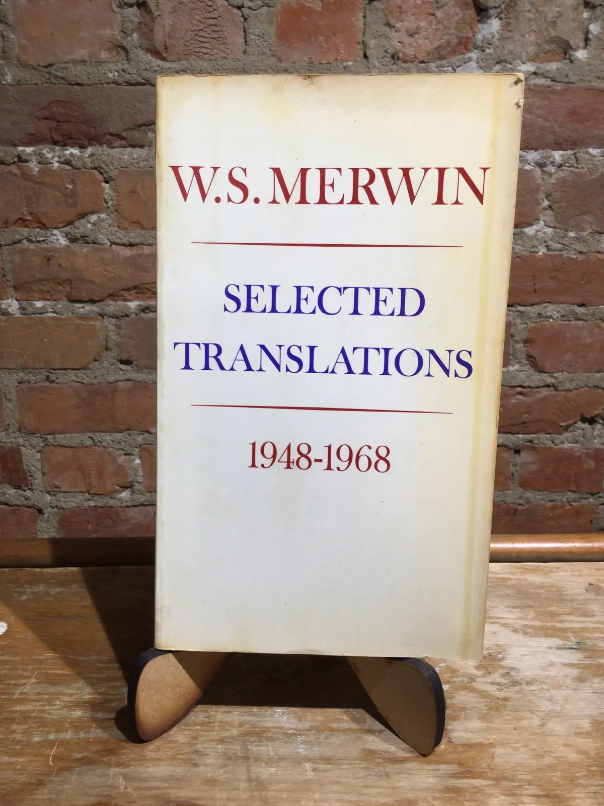 Merwin, W.S.: Selected Translations 1948-1968 [Used Paperback] 1