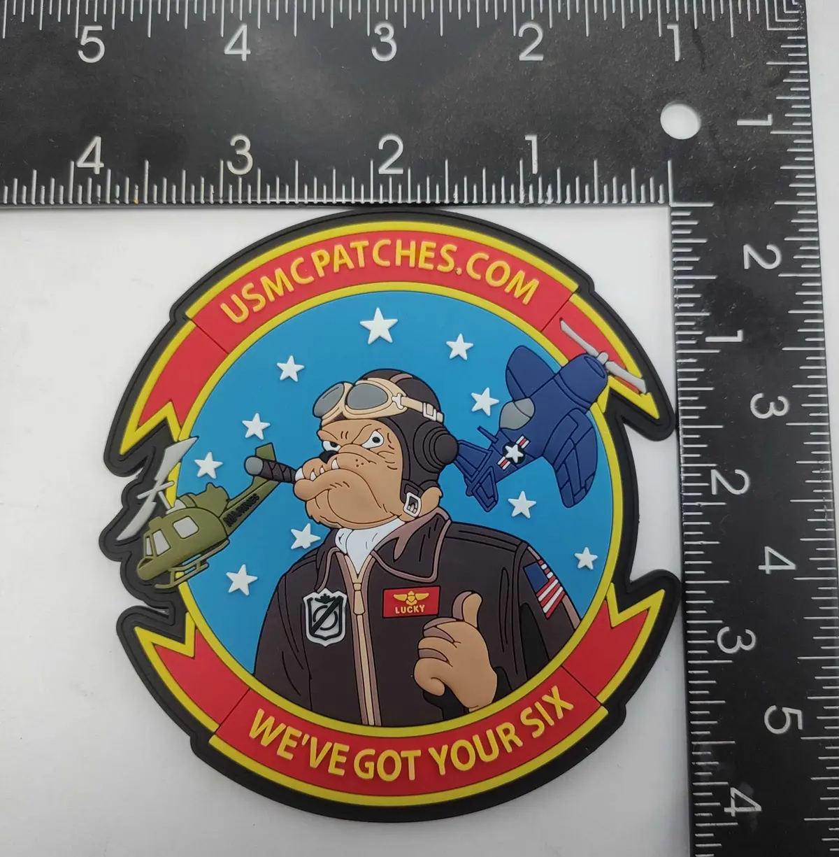 Officially Licensed Usmc Patches Company Pvc Patch 1
