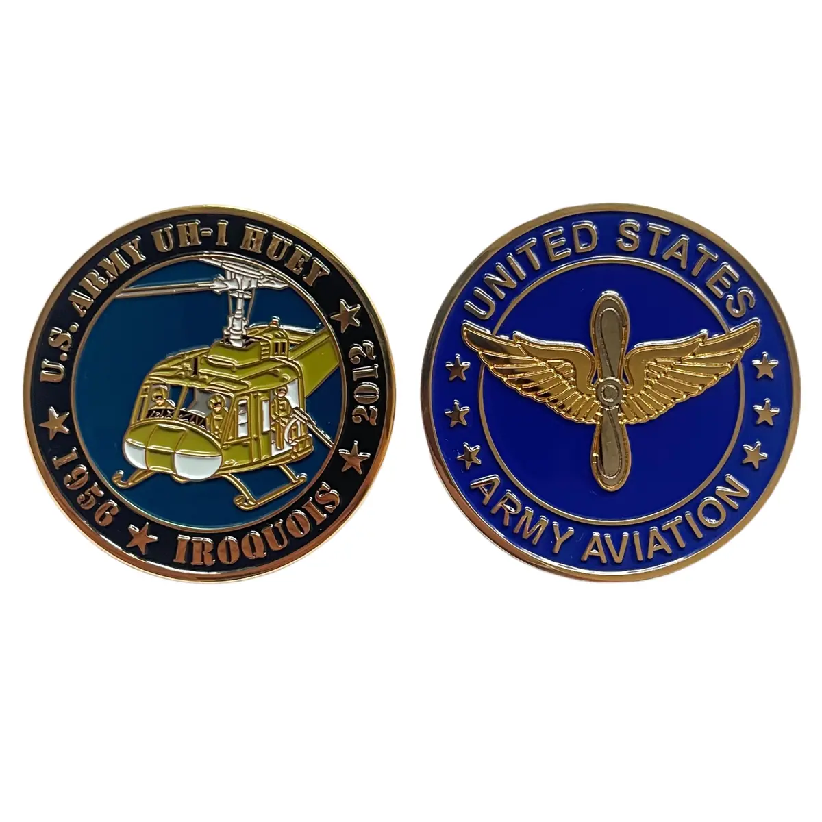 Us Army Uh-1 Huey Commemorative Coin 1