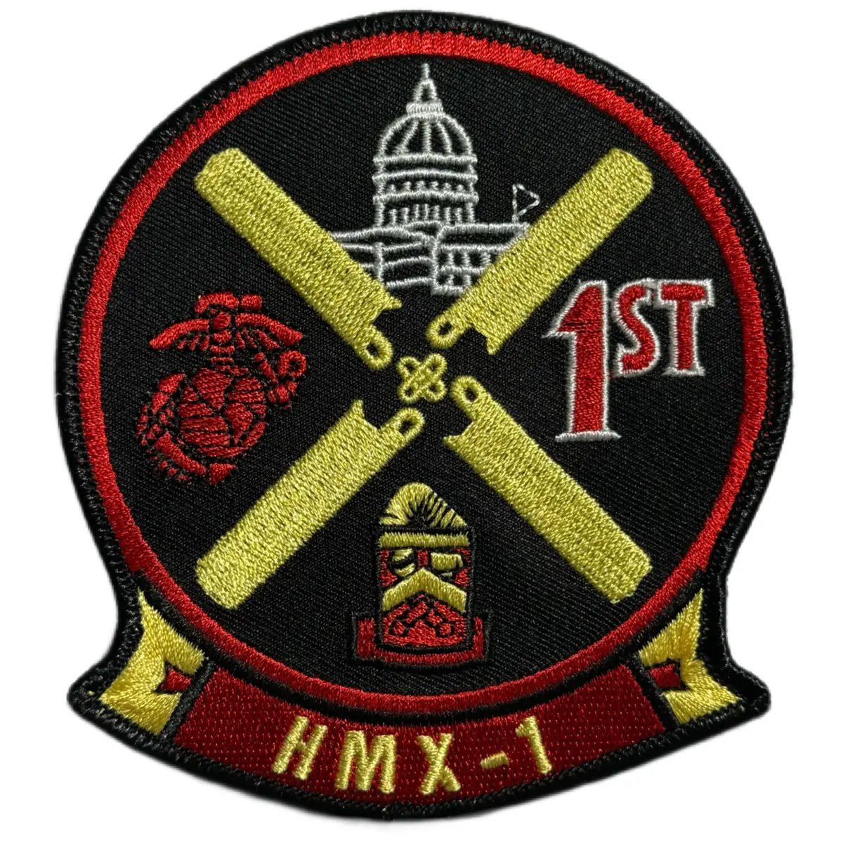 Officially Licensed Usmc Hmx -1 Throwback Squadron Patch 1