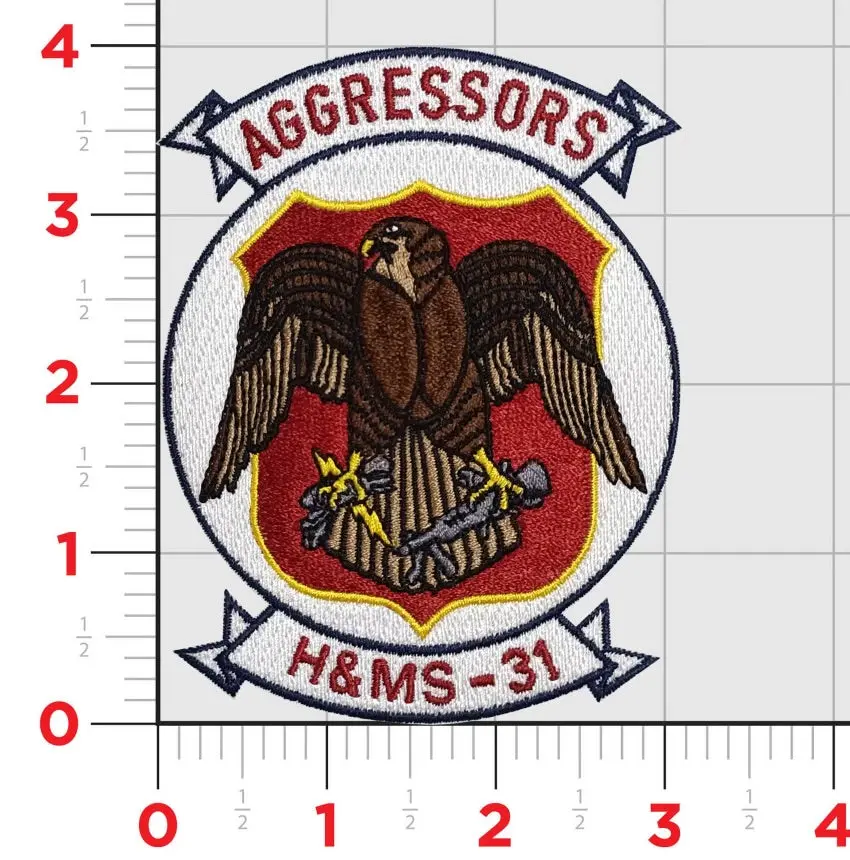 Officially Licensed H&Ms-31 Aggressors Patch 1