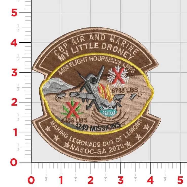 Cbp San Angelo My Little Droney 2020 Patch 1