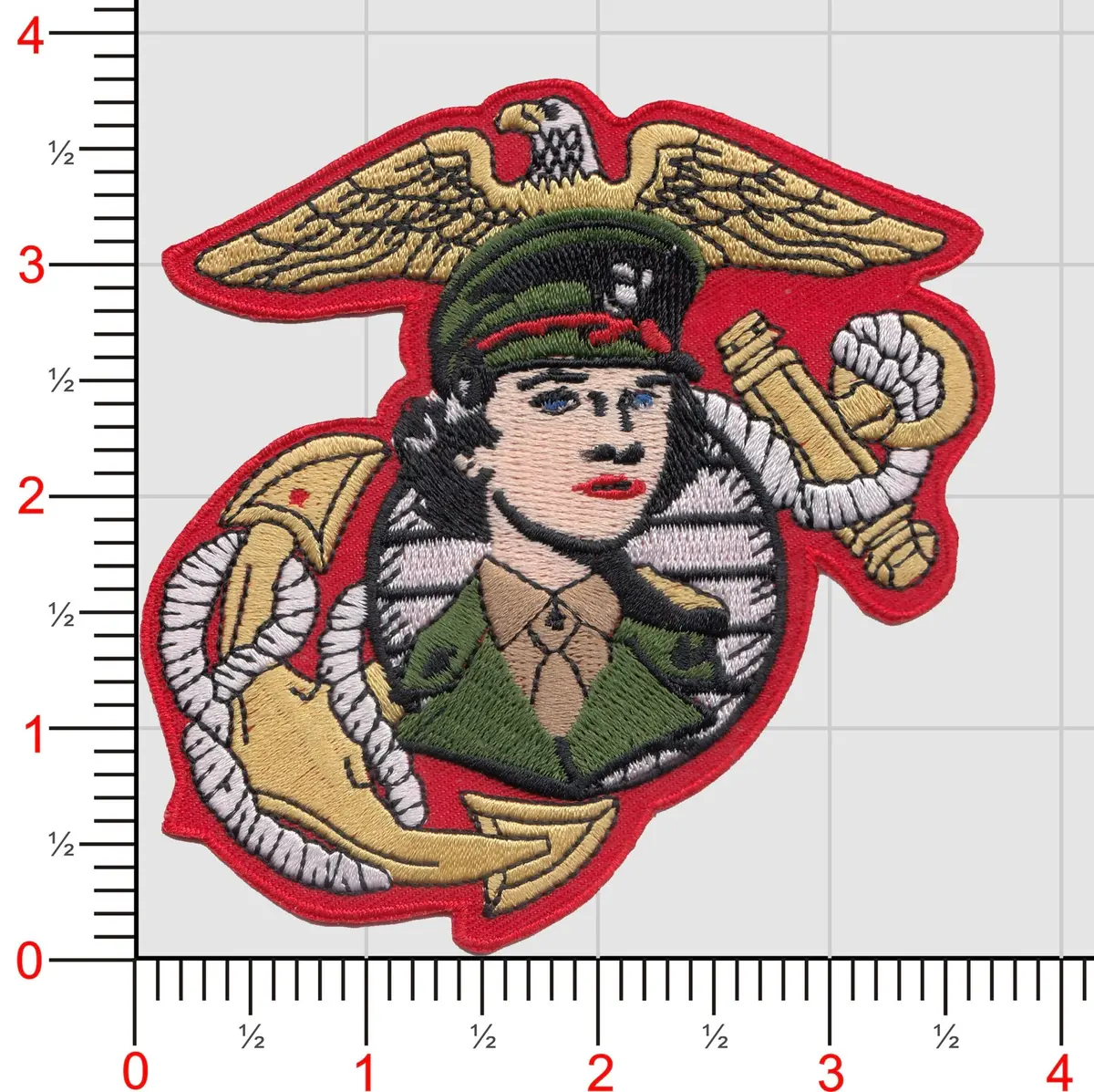 Officially Licensed Usmc Women Marines Patch 1