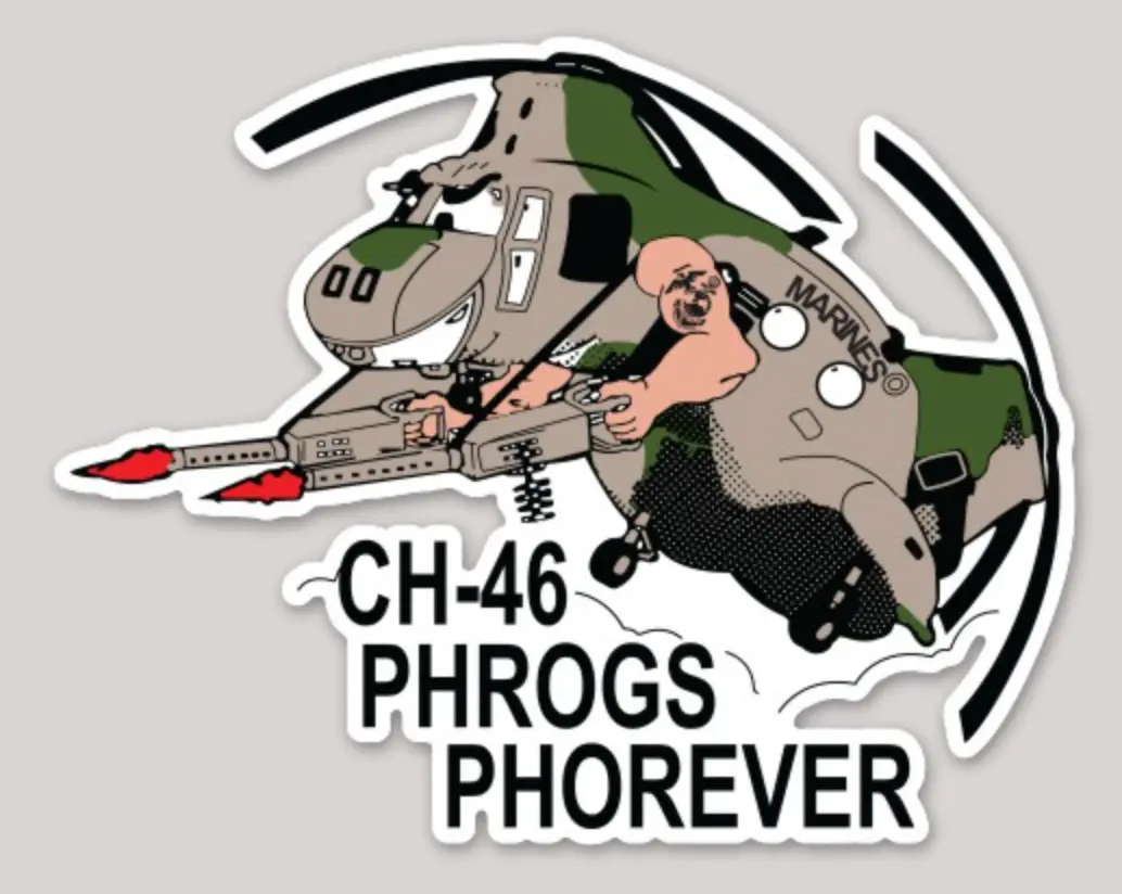 Ch-46 Phrogs Phorever Sticker 1