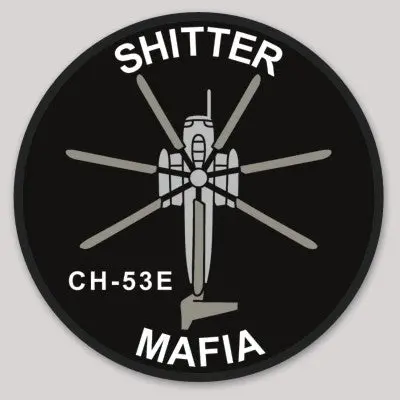 Ch-53E Shitter Mafia Sticker 1