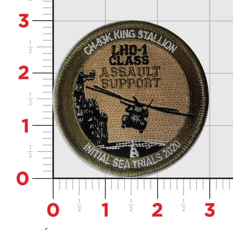 Ch-53 King Stallion Sea Trial Patch 1