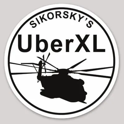 Ch-53 Sikorsky's Uber Xl Sticker 1