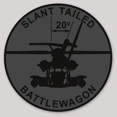 Ch-53 Slant Tailed Battlewagon Sticker 1