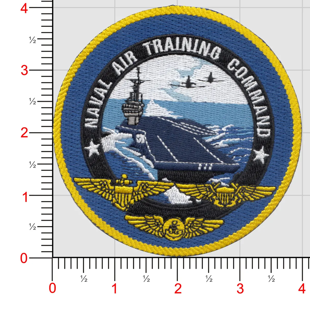 Officially Licensed Us Navy Cnatra Naval Air Training Command Patches (C) 1