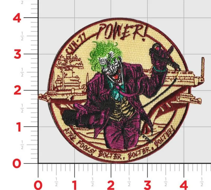 Uss Ronald Regan Cvn-77 Shooter Patch 1
