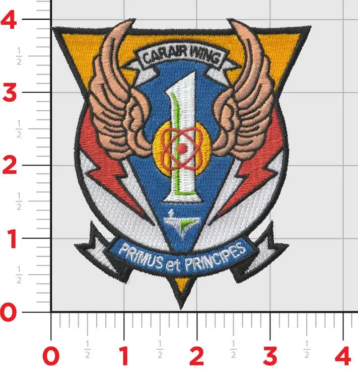 Officially Licensed Us Navy Carrier Air Wing Cvw-1 Patch 1