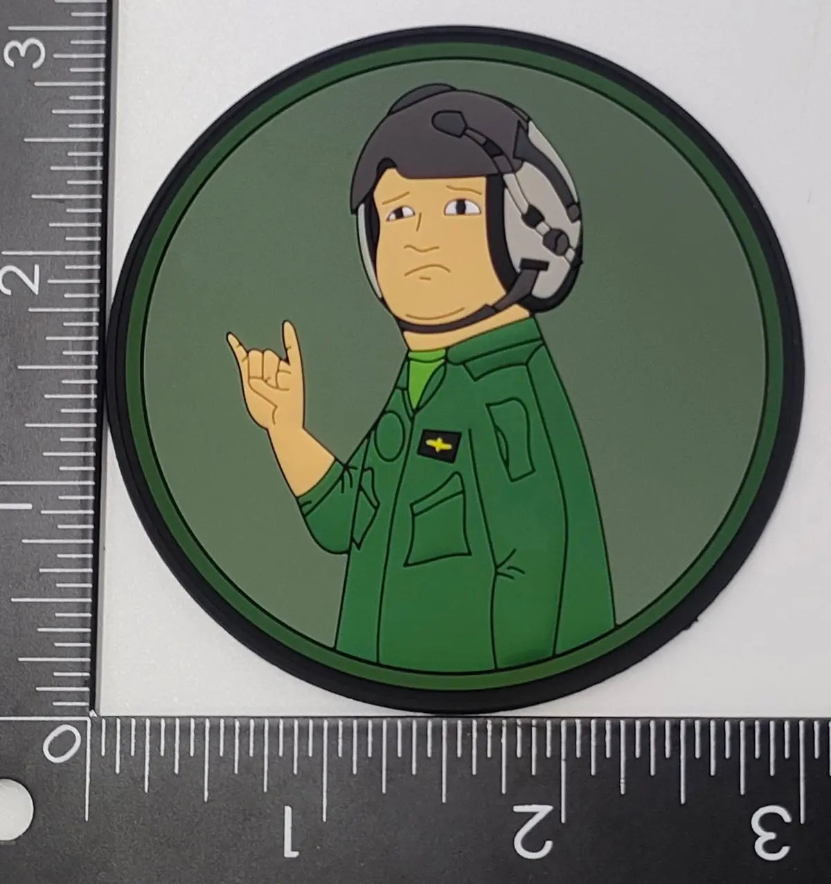Pilot Bobby Pvc Patch 1