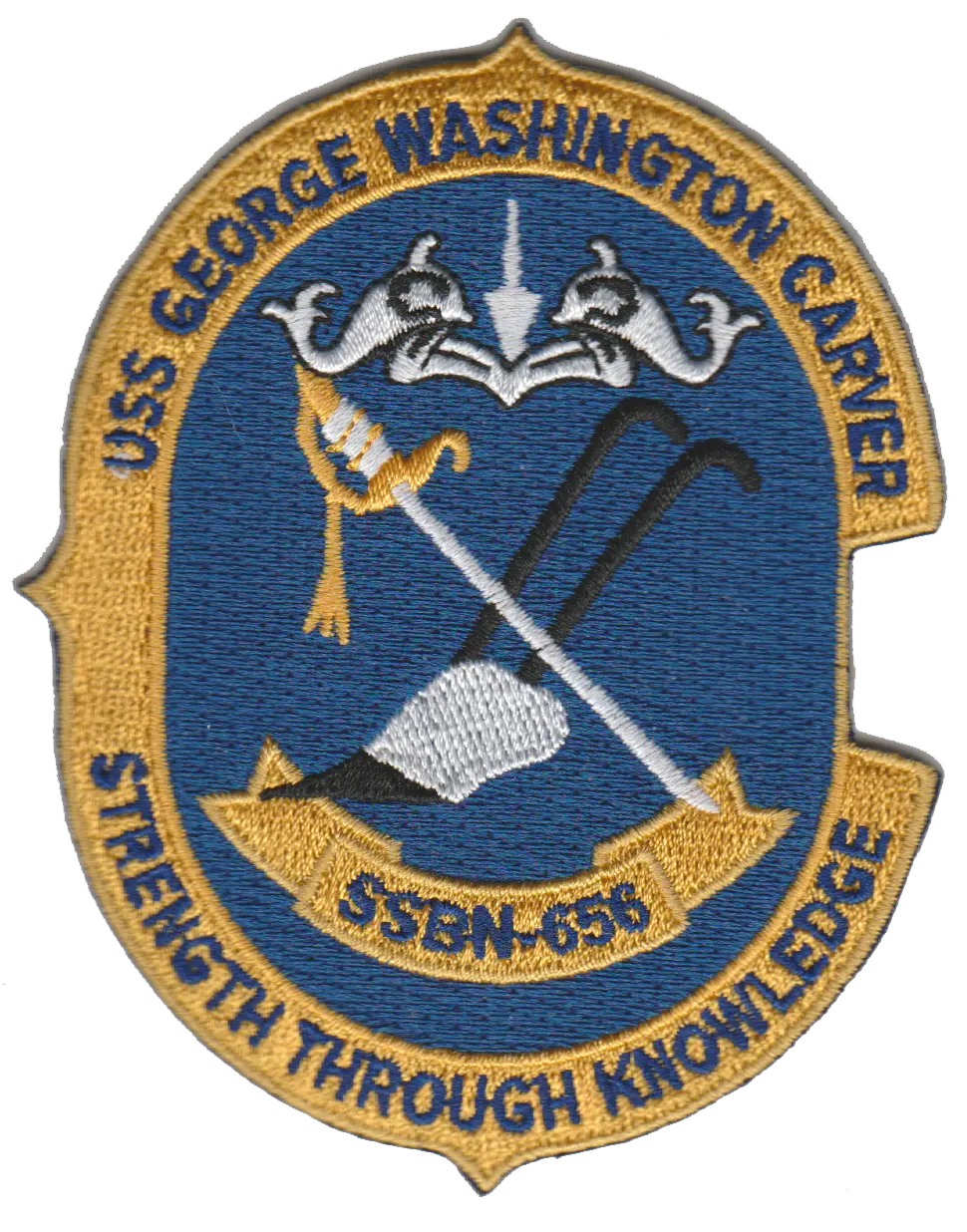 Uss George Washington Carver Ssbn-656 Patch 1