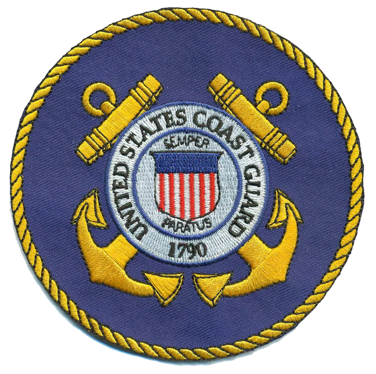 Us Coast Guard Blue Patch 1