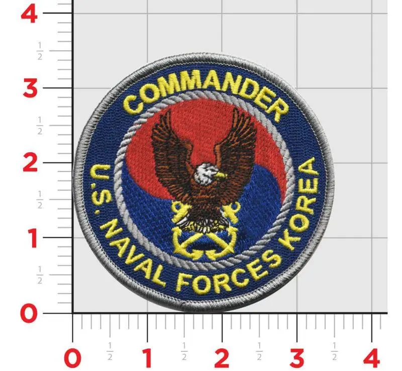 Official Us Navy Commander Naval Forces Korea Patach 1