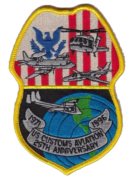 Legacy Us Customs Air 25Th Anniversary Patch 1