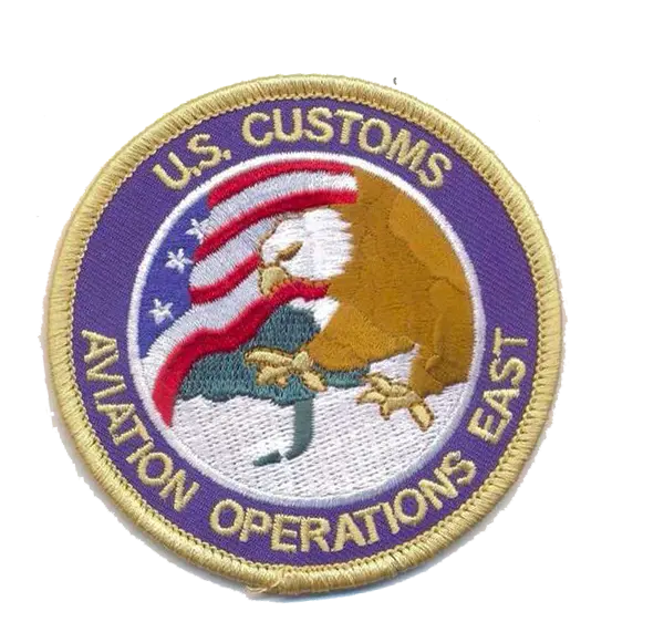 Legacy Us Customs Aviation East Patch 1