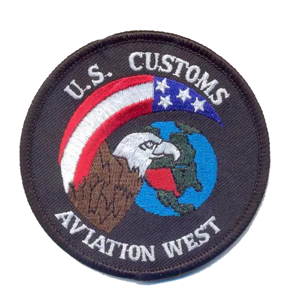 Legacy Us Customs Aviation West Patch 1