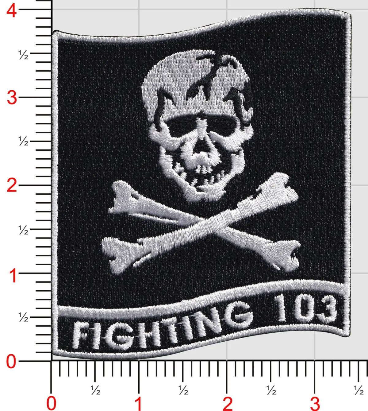 Officially Licensed Us Navy Vfa-103 Jolly Rogers Squadron Patch 1