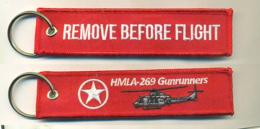 Official Hmla-269 Gunrunners Key Rings 2