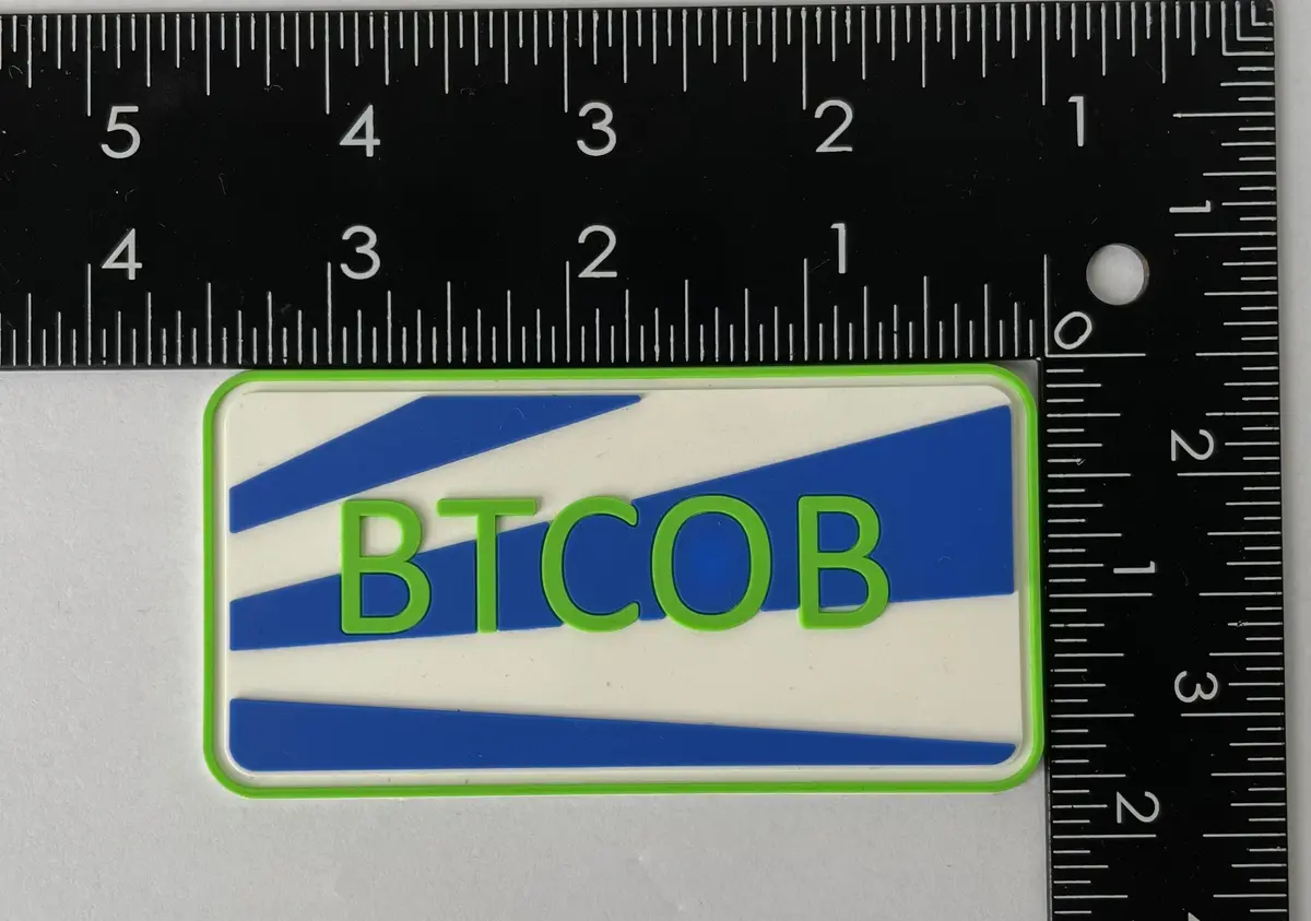 Official Vaw-121 Btcob Pvc Glow Patch 1